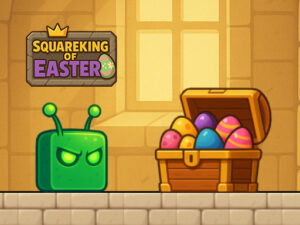 Squareking of Easter - Squareking of Easter The square king needs to escape from…